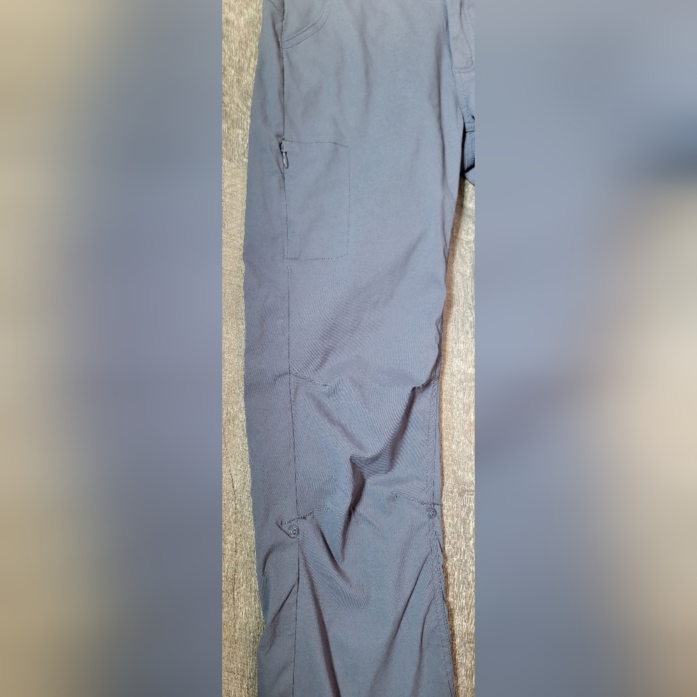 Prana Hallie Pants Women's 6 Short Slate Grey Low Rise Bootcut Outdoors Strechy - Picture 6 of 13